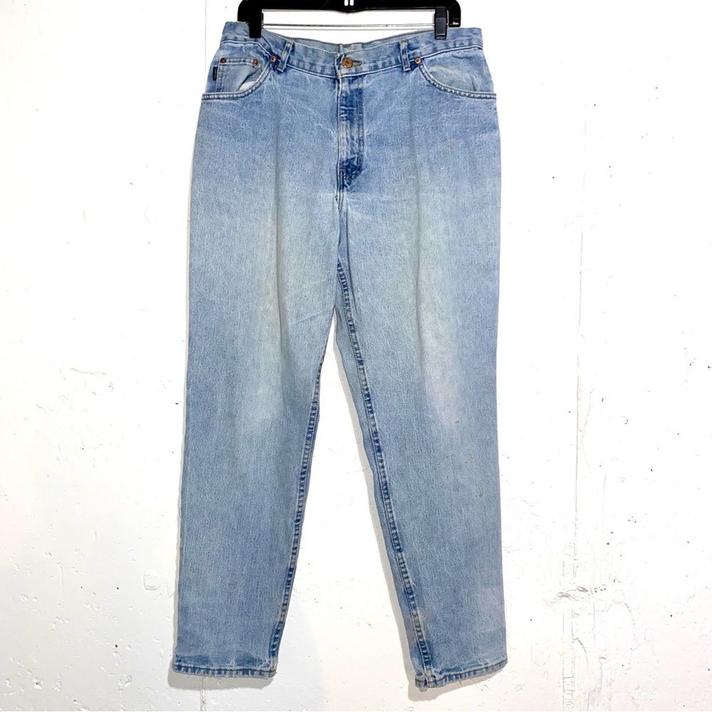 Chic Vintage Light-wash High waisted Jeans Sz 18P